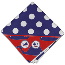 Whale Cloth Dinner Napkin - Single w/ Name or Text