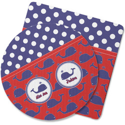 Whale Rubber Backed Coaster (Personalized)