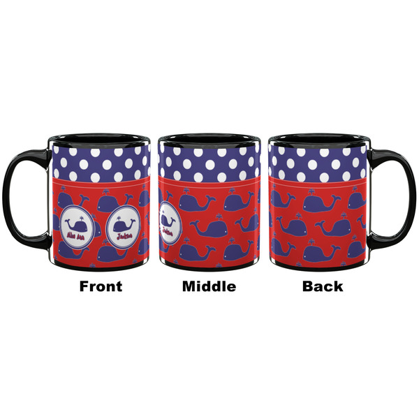 Whale Coffee Mug - 11 oz - Black APPROVAL