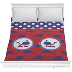 Whale Comforter - Full / Queen (Personalized)