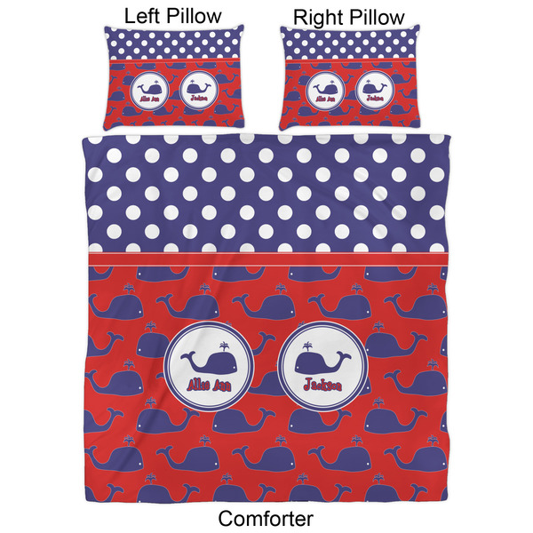 Whale Comforter Set - Queen - Approval
