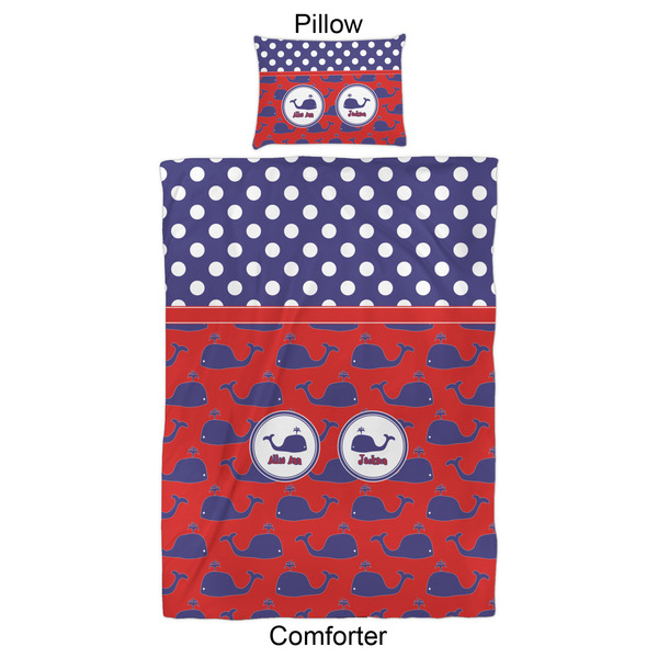 Whale Comforter Set - Twin XL - Approval