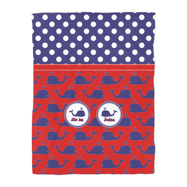 Whale Comforter - Twin - Front