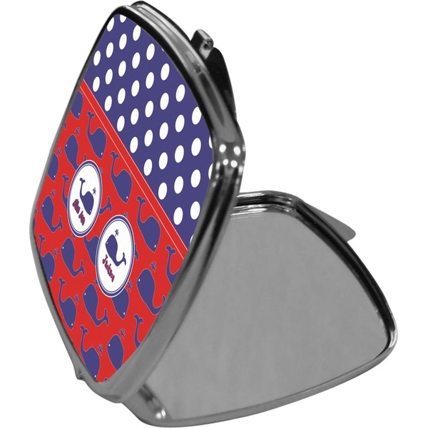 Whale Compact Mirror (Side View)