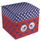 Whale Cube Favor Gift Box - Front/Main