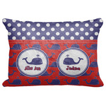 Whale Decorative Baby Pillowcase - 16"x12" w/ Name or Text