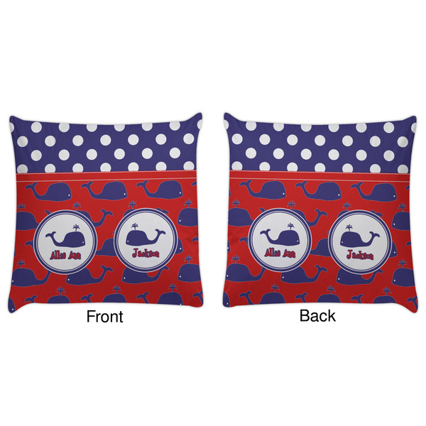 Whale Decorative Pillow Case - Approval