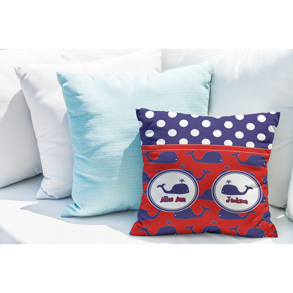 Whale Decorative Pillow Case - LIFESTYLE 2