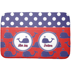 Whale Dish Drying Mat w/ Name or Text