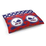 Whale Dog Bed - Medium w/ Name or Text