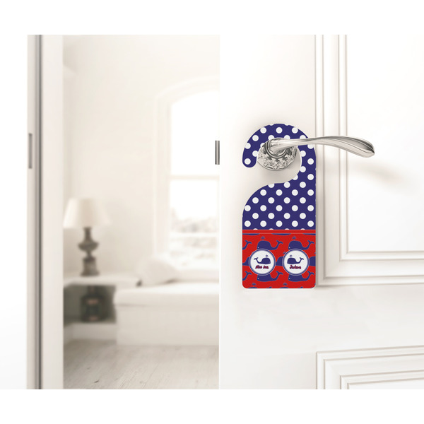 Whale Door Hanger - LIFESTYLE