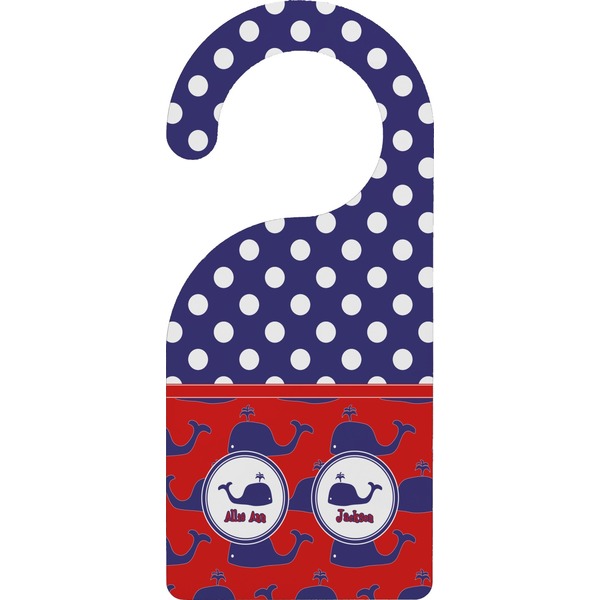 Custom Whale Door Hanger (Personalized)