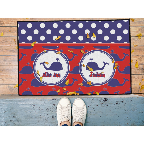 Whale Door Mat - LIFESTYLE (Med)