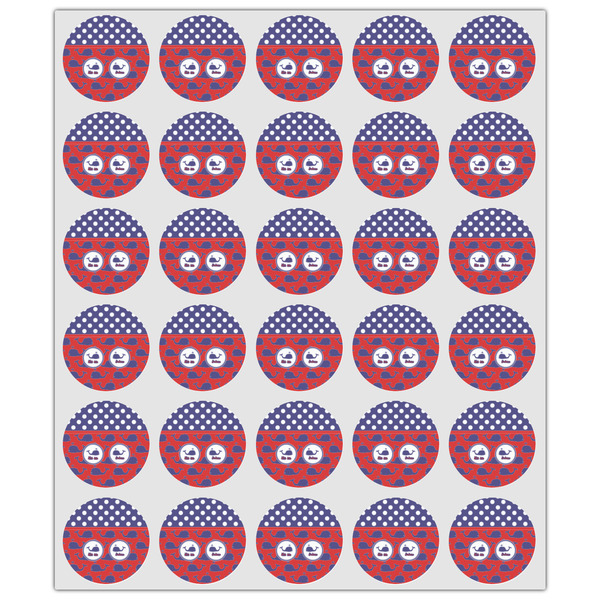 Whale Drink Topper - XSmall - Set of 30