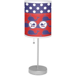 Whale Lamp with Drum Shade (Personalized)