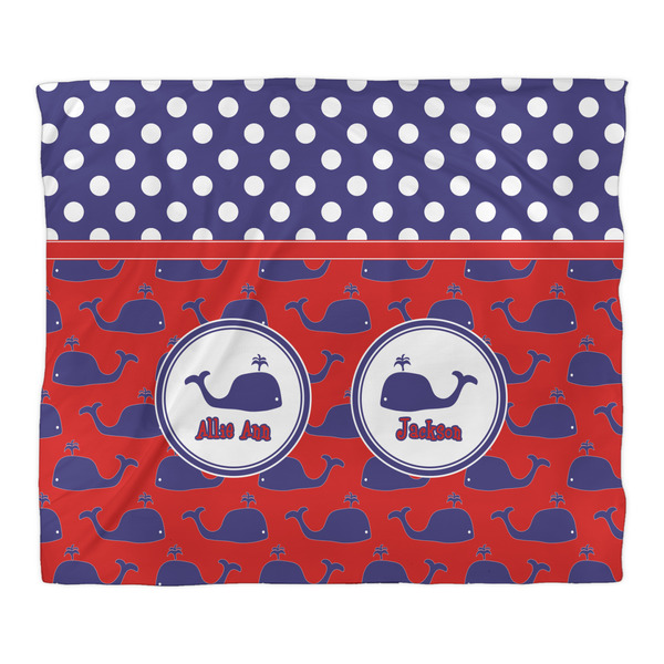 Whale Duvet Cover - King - Front