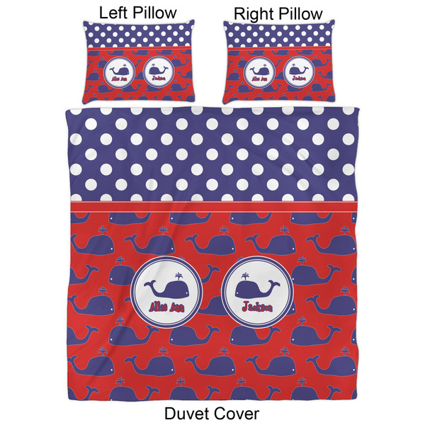 Whale Duvet Cover Set - Queen - Approval