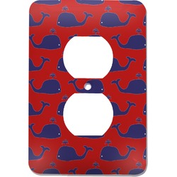 Whale Electric Outlet Plate (Personalized)