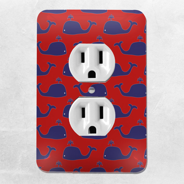 Whale Electric Outlet Plate - LIFESTYLE