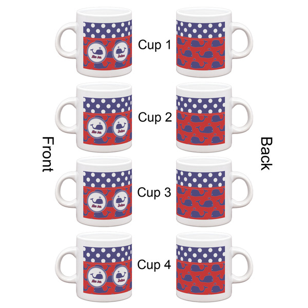 Whale Espresso Cup Set of 4 - Apvl