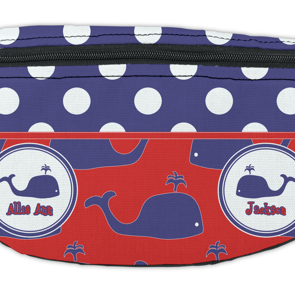 Whale Fanny Pack - Closeup