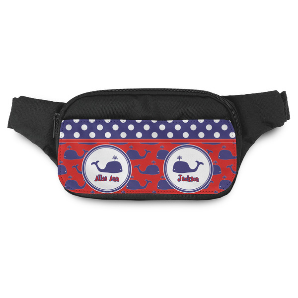 Custom Whale Fanny Pack - Modern Style (Personalized)