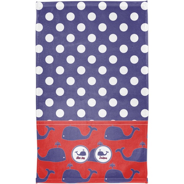 Whale Finger Tip Towel - Full View