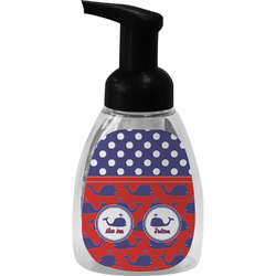 Whale Foam Soap Bottle - Black (Personalized)