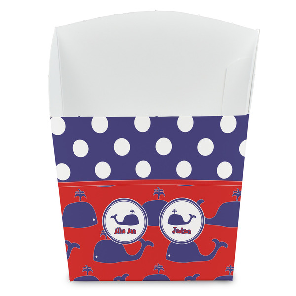 Custom Whale French Fry Favor Boxes (Personalized)