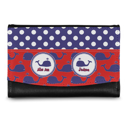 Whale Genuine Leather Women's Wallet - Small (Personalized)