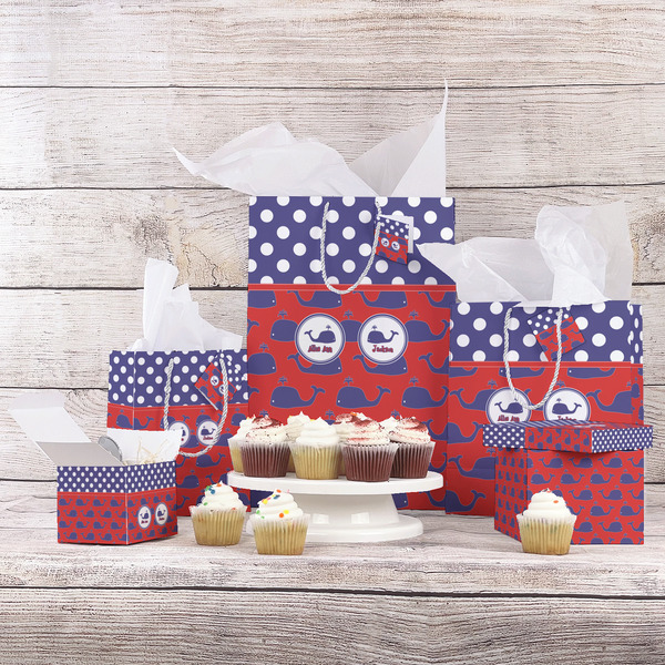 Whale Gift Bags - In Context