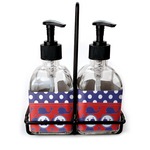 Whale Glass Soap & Lotion Bottle Set (Personalized)