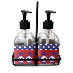 Whale Glass Soap & Lotion Bottles (Personalized)