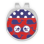 Whale Golf Ball Marker - Hat Clip - Silver