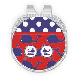 Whale Golf Ball Marker - Hat Clip - Silver