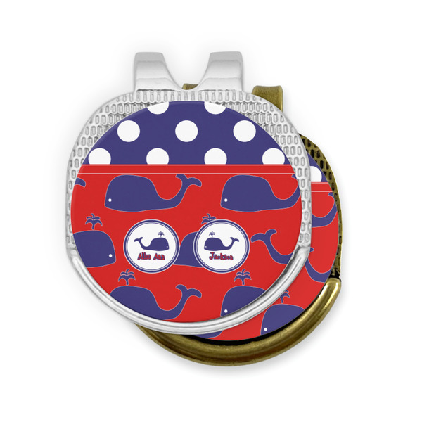 Whale Golf Ball Marker Hat Clip - PARENT/MAIN
