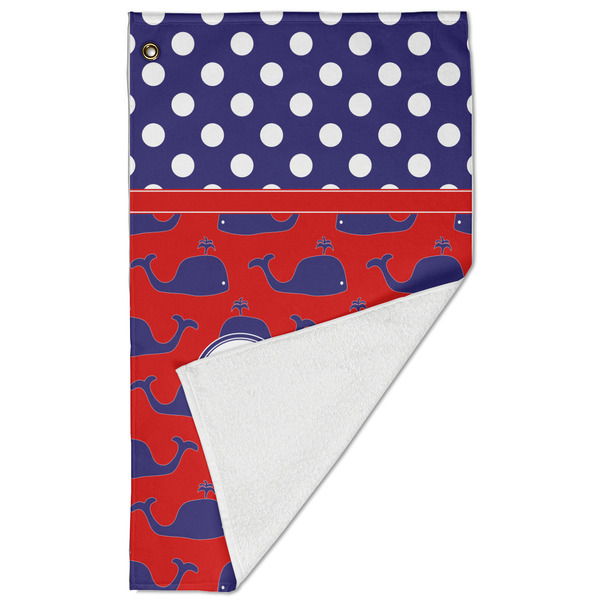 Whale Golf Towel - Folded (Large)