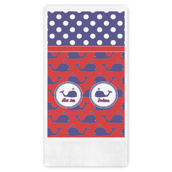 Whale Guest Paper Towels - Full Color (Personalized)