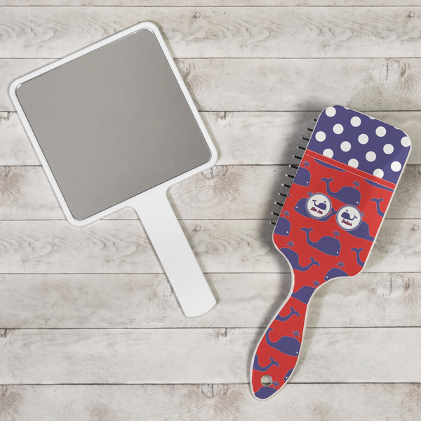 Whale Hair Brush - In Context