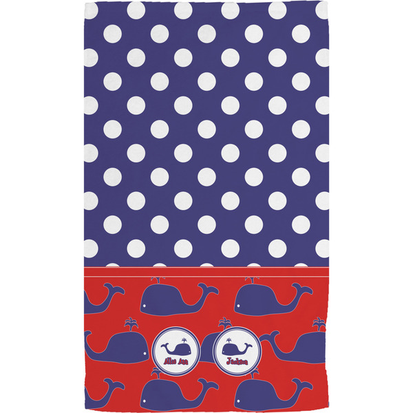 Whale Hand Towel (Personalized) Full