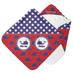 Whale Hooded Baby Towel (Personalized)