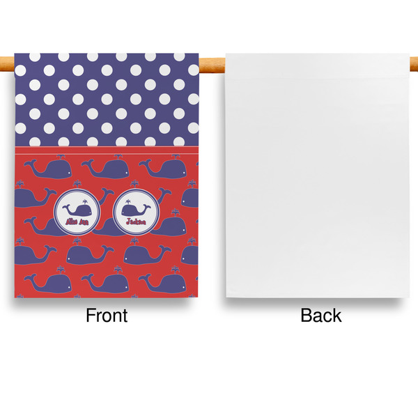 Whale House Flags - Single Sided - APPROVAL