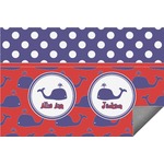 Whale Indoor / Outdoor Rug - 8'x10' (Personalized)