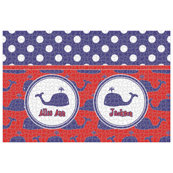 Custom Whale Jigsaw Puzzle - 1000-piece (Personalized)