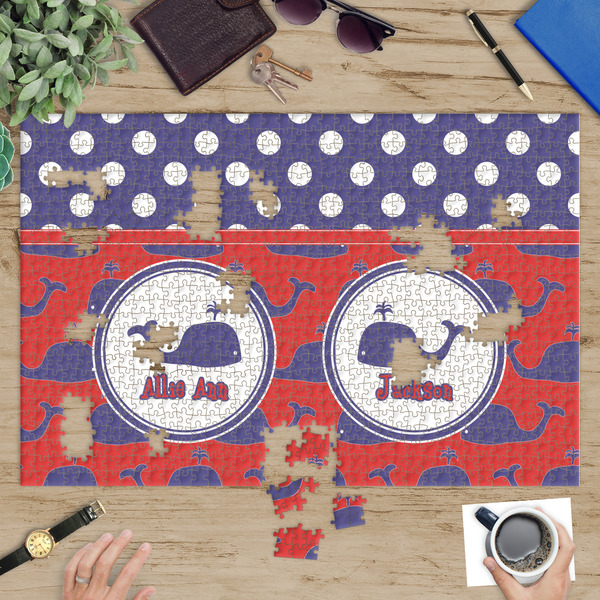 Whale Jigsaw Puzzle 1014 Piece - In Context