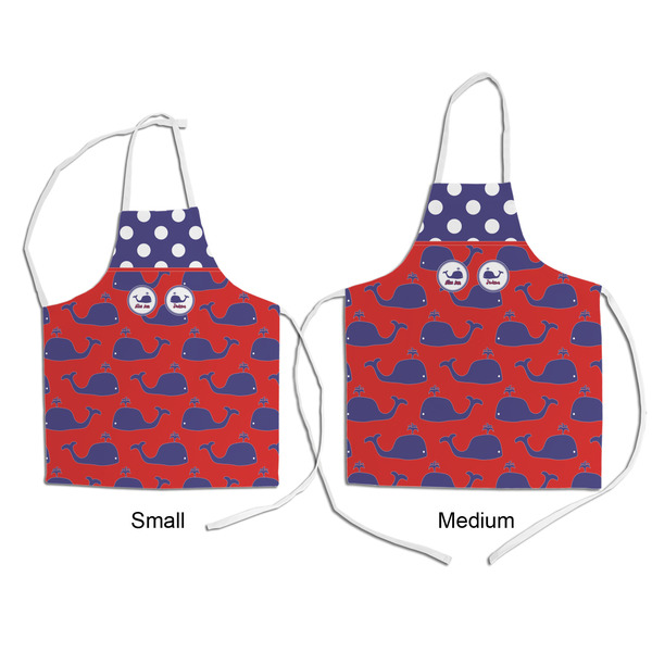 Whale Kid's Aprons - Comparison
