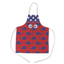 Whale Kid's Apron w/ Name or Text