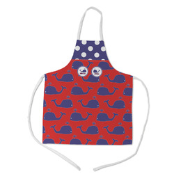 Whale Kid's Apron - Medium (Personalized)