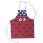 Whale Kid's Apron - Small (Personalized)