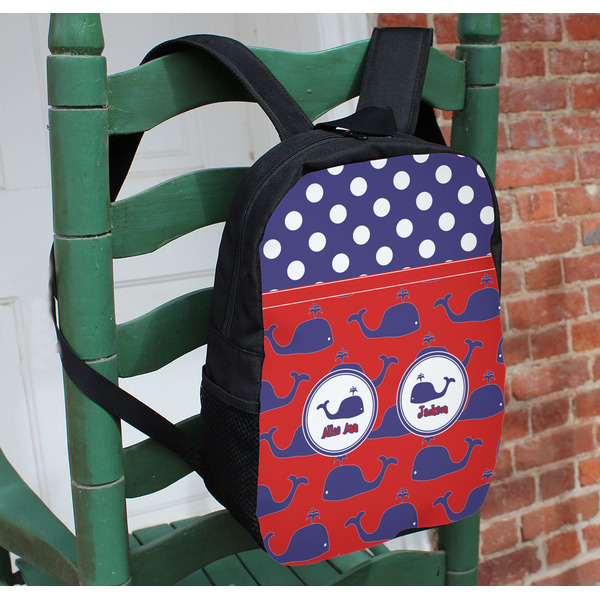 Whale Kids Backpack - In Context